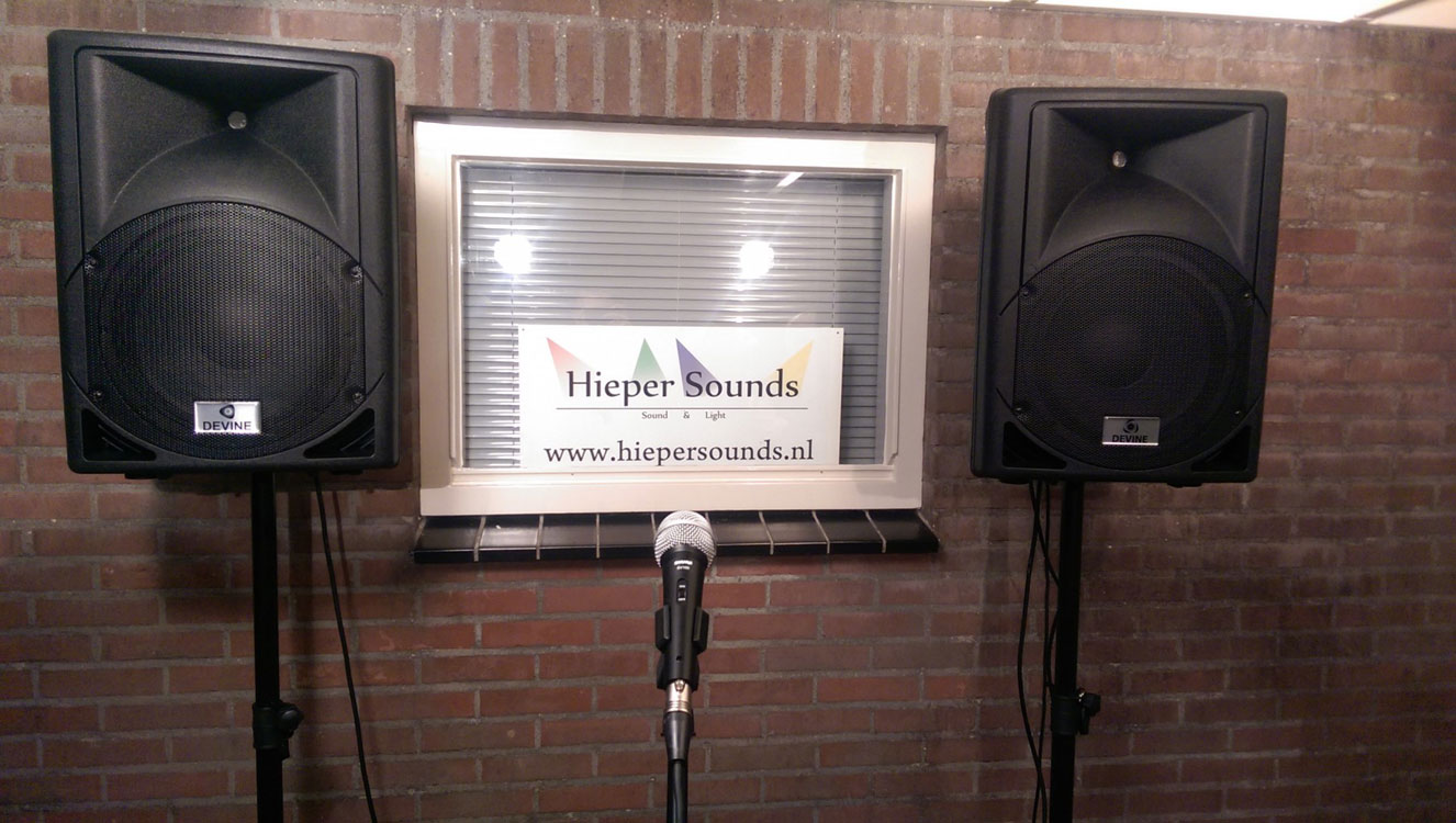 Hieper Sounds - Losse verhuur - Speakerset 1 subfoto 1